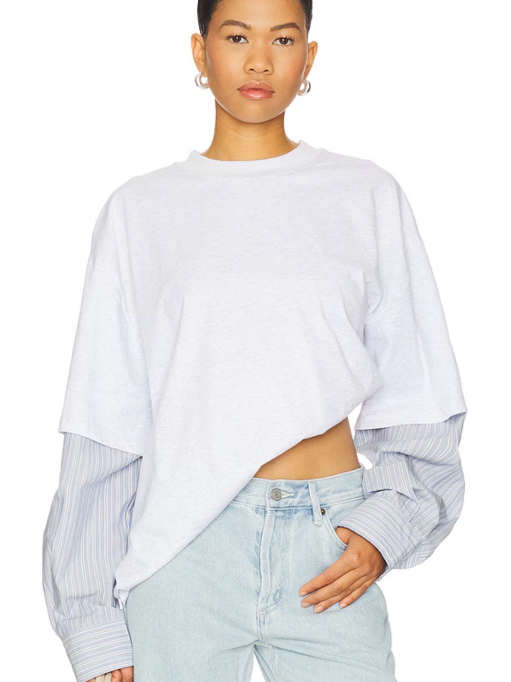 LIONESS Bottega T-shirt in Grey M